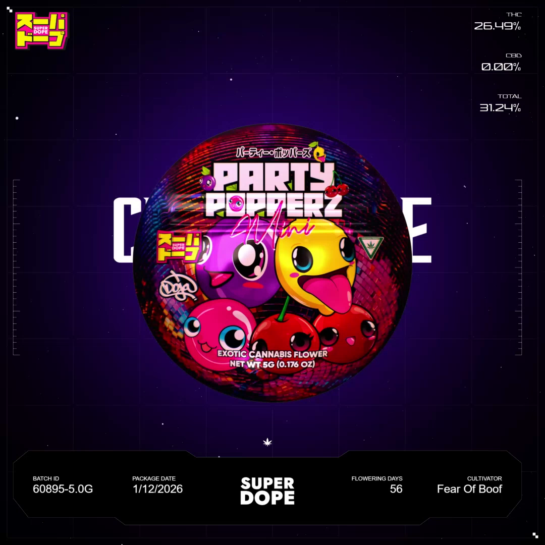 Party Popperz Batch #60895-5.0G