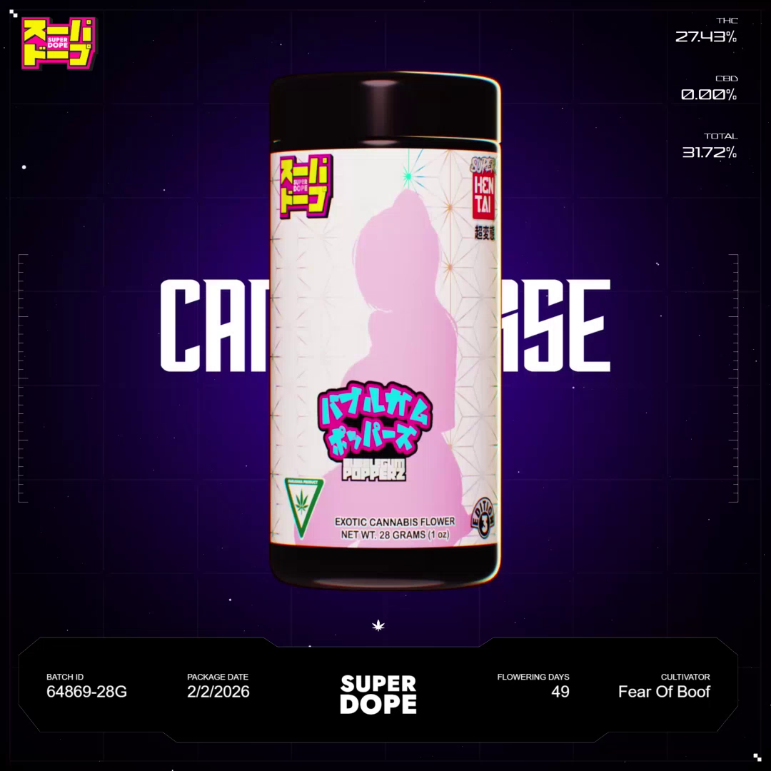 Bubblegum Popperz Batch #64869-28G