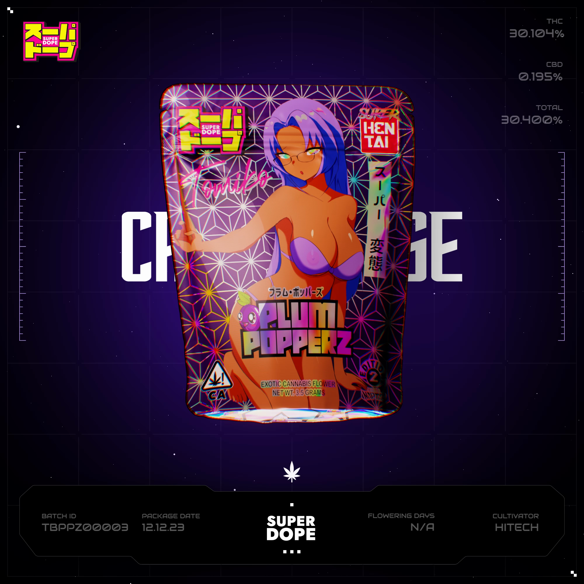 Plum Popperz Batch #TBPPZ00003