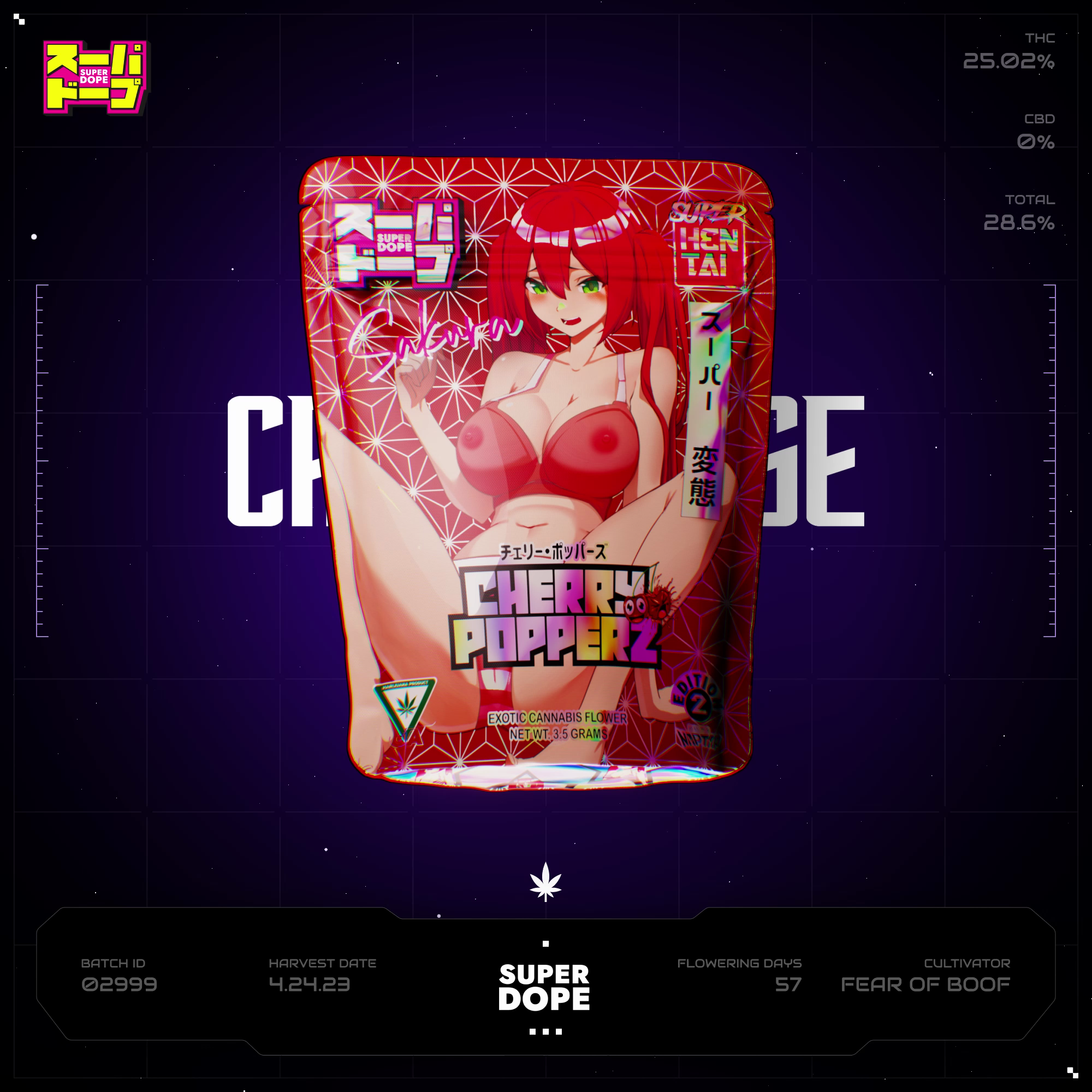 Cherry Popperz Batch #02999