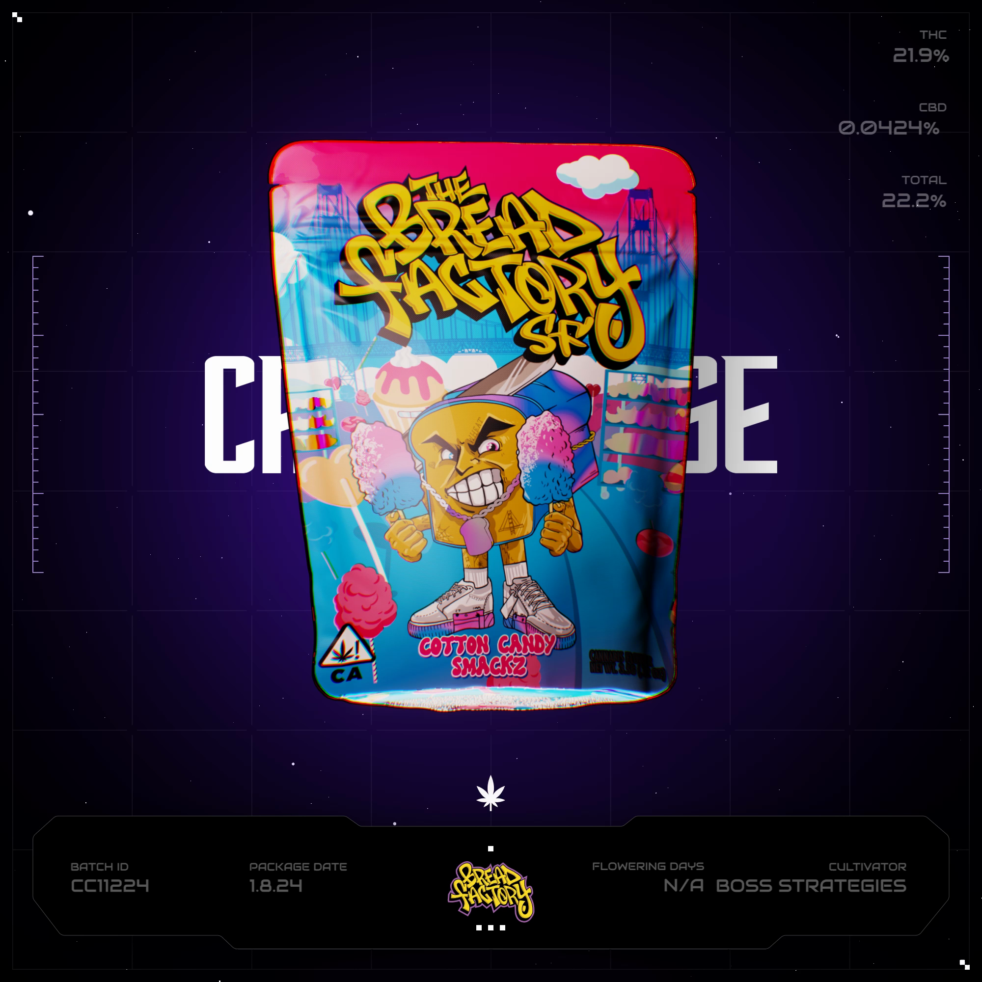 Cotton Candy Smacks Batch #CC11224