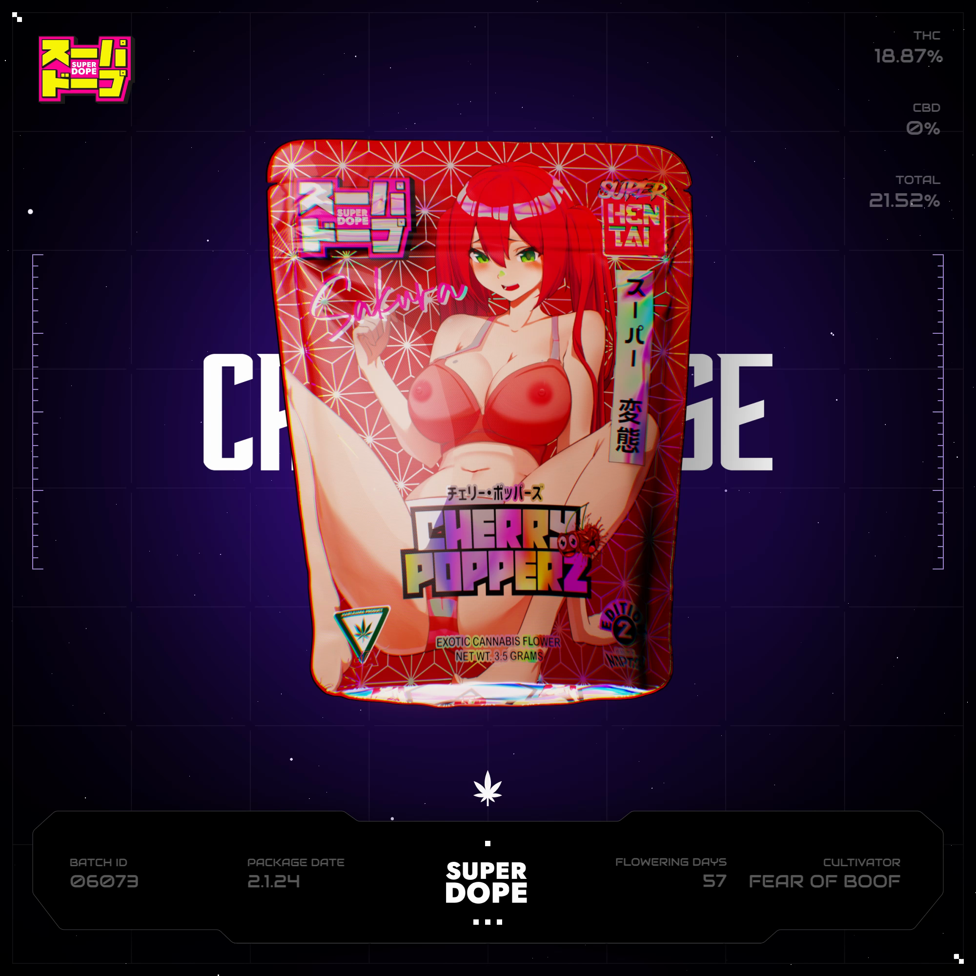 Cherry Popperz Batch #06073