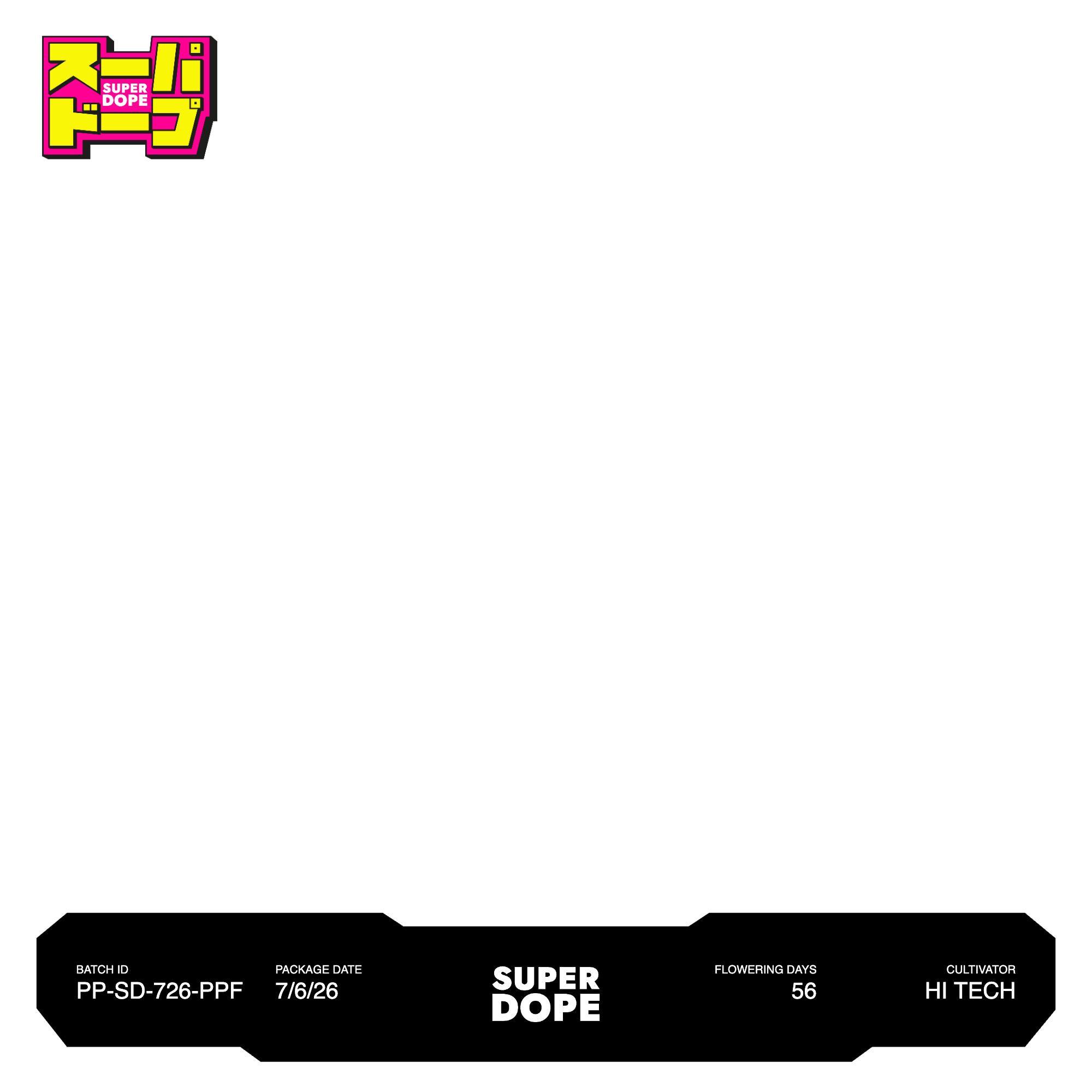 Plum Popperz Batch #PP-SD-726-PPF