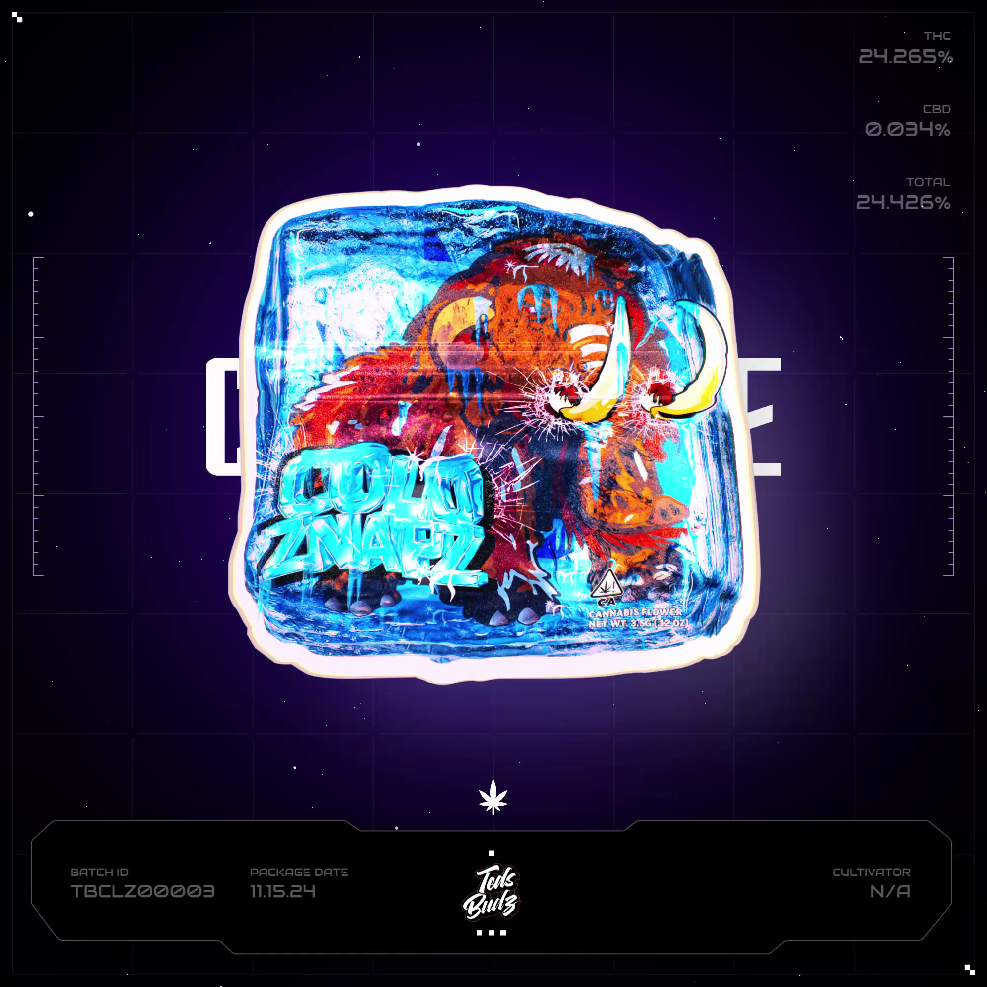 Cold Znapz Batch #TBCLZ00003