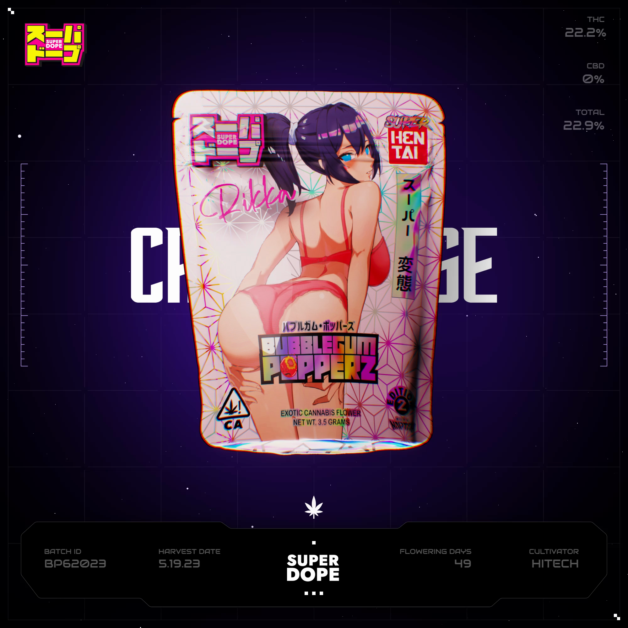 Bubblegum Popperz Batch #BP62023