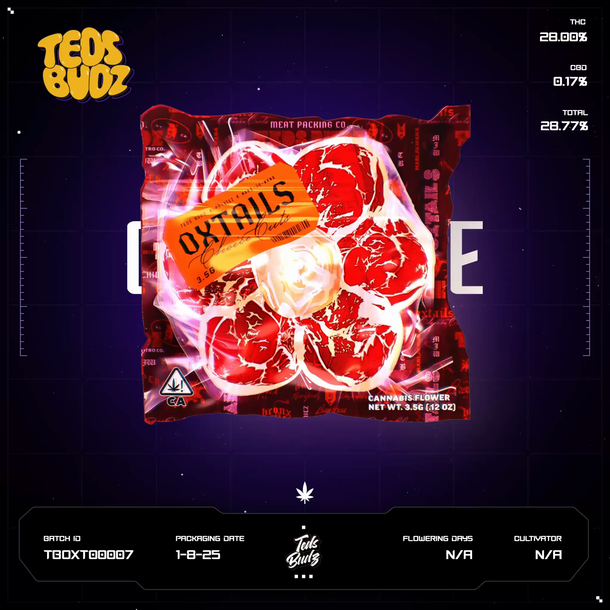Oxtails Batch #TBOXT00007