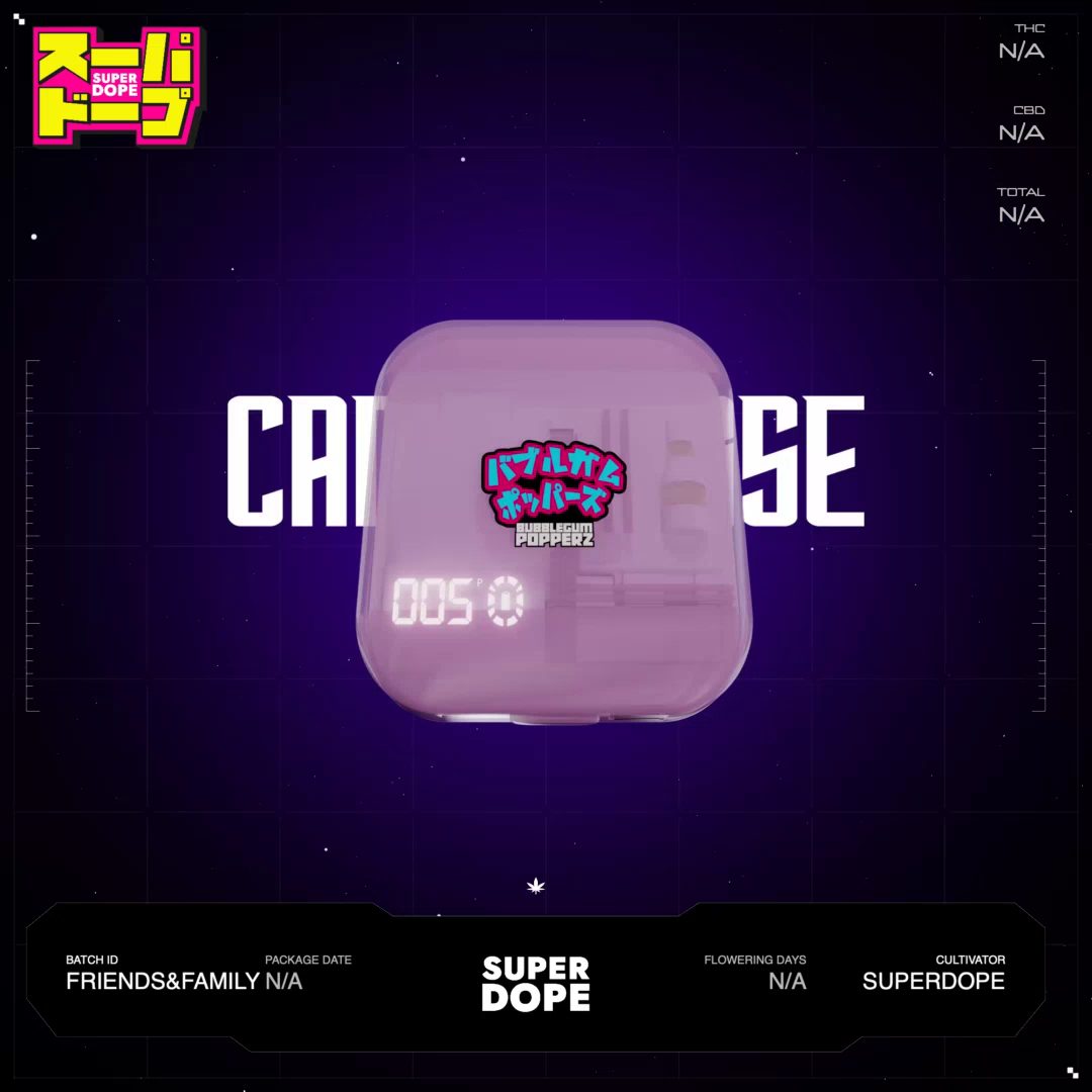 Bubblegum Popperz Batch #FRIENDS&FAMILY