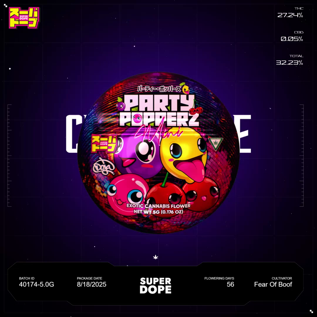 Party Popperz Batch #40174-5.0G
