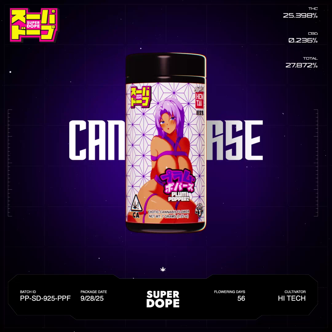 Plum Popperz Batch #PP-SD-925-PPF