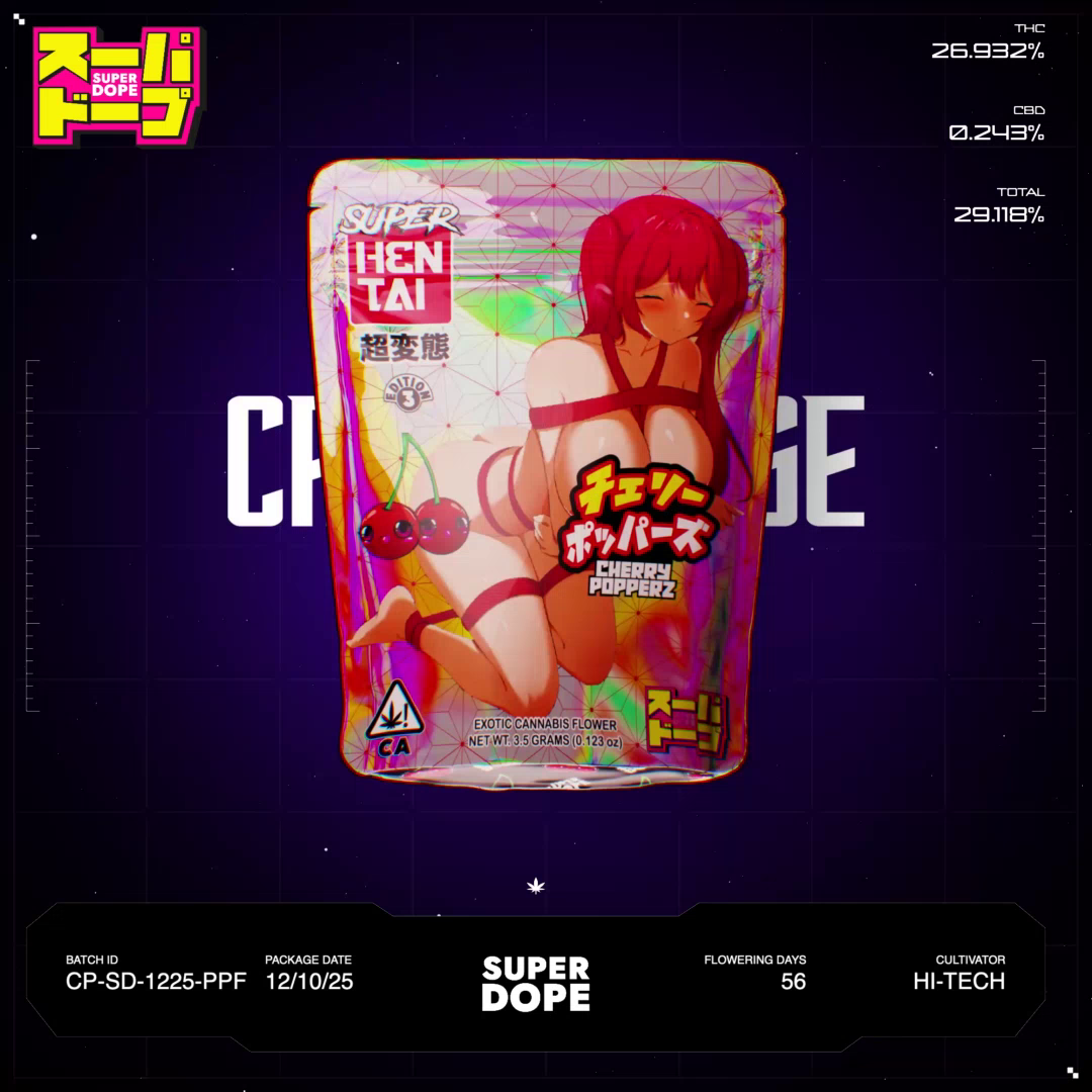 Cherry Popperz Batch #CP-SD-1225-PPF